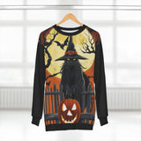 Unisex Halloween Cat Sweatshirt