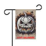 Happy Halloween Spooky Pumpkin Garden & House Banner